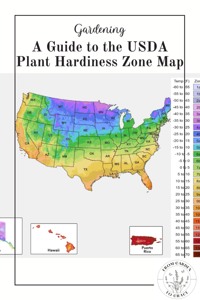 A Guide to the USDA Plant Hardiness Zone Map Pin